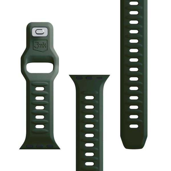 3mk Silicone Watch Strap pro Apple 38/ 40/ 41 mm Dark Green9