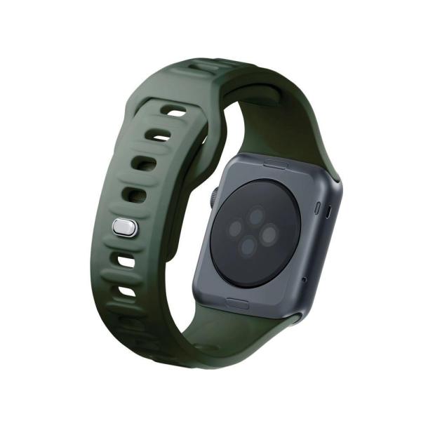 3mk Silicone Watch Strap pro Apple 38/ 40/ 41 mm Dark Green2