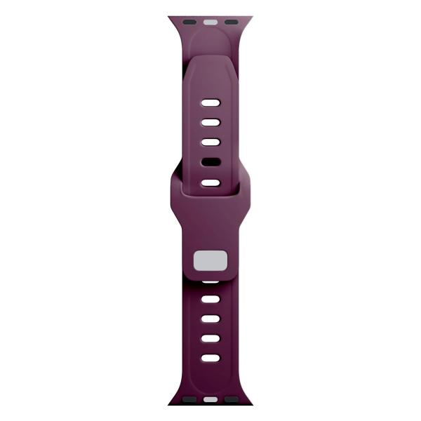 3mk Silicone Watch Strap pro Apple 38/ 40/ 41 mm Mulberry6