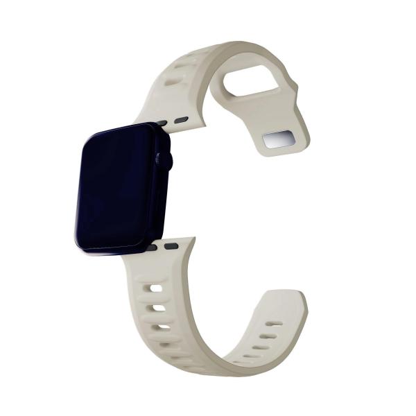 3mk Silicone Watch Strap pro Apple 38/ 40/ 41 mm Nude6