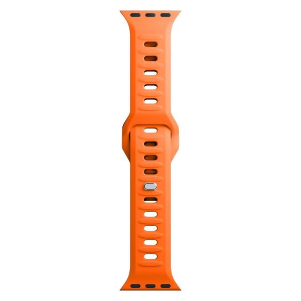 3mk Silicone Watch Strap pro Apple 38/40/41 mm Orange6