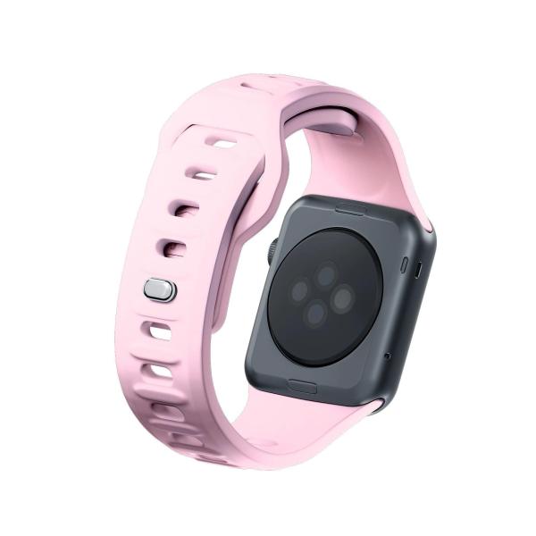 3mk Silicone Watch Strap pro Apple 38/ 40/ 41 mm Powder Pink2