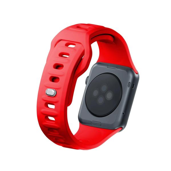 3mk Silicone Watch Strap pro Apple 38/ 40/ 41 mm Red5