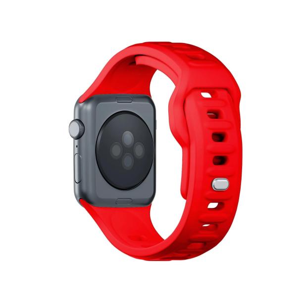 3mk Silicone Watch Strap pro Apple 38/ 40/ 41 mm Red1