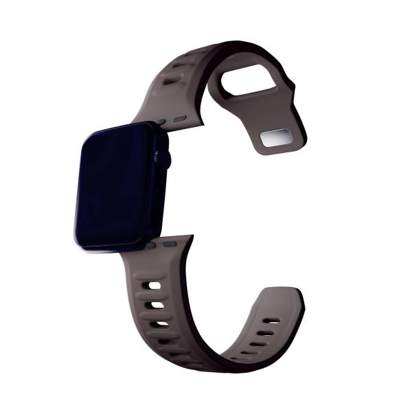 3mk Silicone Watch Strap pro Apple 38/ 40/ 41 mm Taupe6