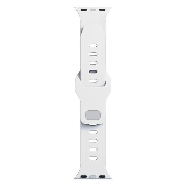 3mk Silicone Watch Strap pro Apple 38/ 40/ 41 mm White6