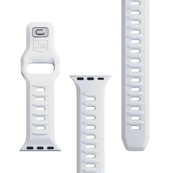 3mk Silicone Watch Strap pro Apple 38/ 40/ 41 mm White7