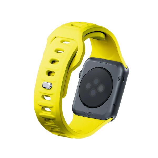 3mk Silicone Watch Strap pro Apple 38/ 40/ 41 mm Yellow2