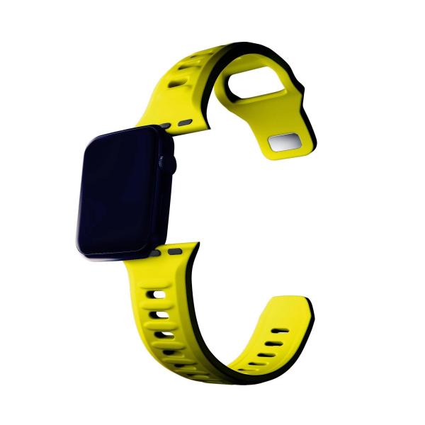 3mk Silicone Watch Strap pro Apple 38/ 40/ 41 mm Yellow4