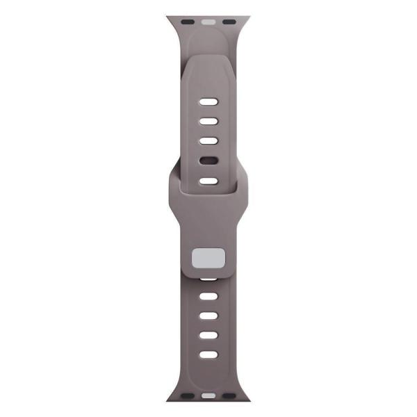 3mk Silicone Watch Strap pro Apple 42/ 44/ 45/ 49 mm Taupe3