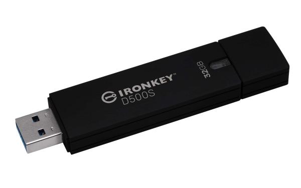 32GB USB Kingston Ironkey D500S FIPS 140-3 Lvl 3