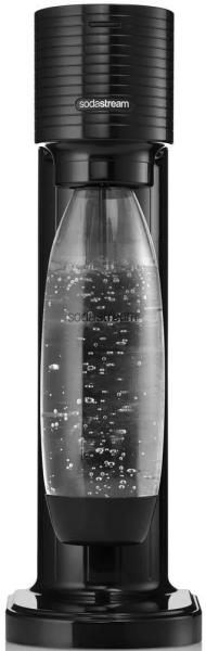 BAZAR - SodaStream Gaia Titan výrobník sody, mechanický, 1l láhev SodaStream Fuse, bombička s CO2, černý - Poškozený oba