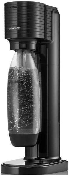 BAZAR - SodaStream Gaia Titan výrobník sody, mechanický, 1l láhev SodaStream Fuse, bombička s CO2, černý - Poškozený oba1