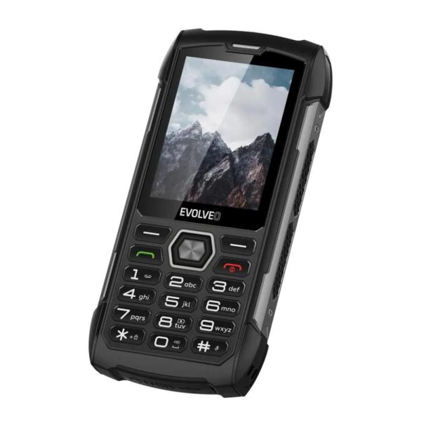 EVOLVEO StrongPhone H1, vodotěsný odolný Dual SIM telefon, černo-šedá5