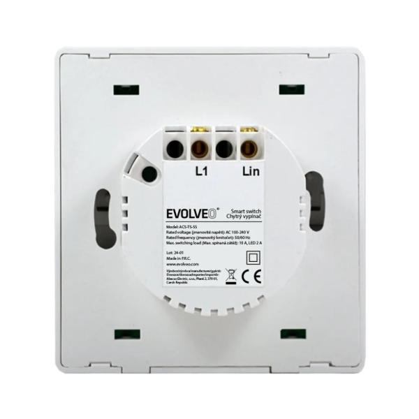 EVOLVEO WiFi Single Switch,  chytrý vypínač3