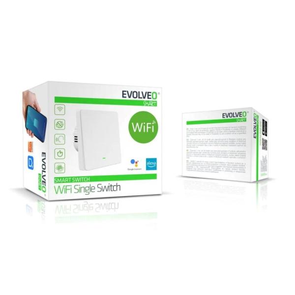 EVOLVEO WiFi Single Switch,  chytrý vypínač4