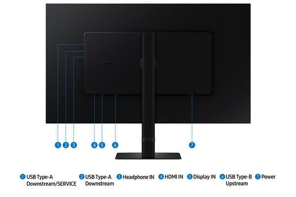 SAMSUNG MT LED LCD - 27" ViewFinity S6 (S60D) QHD8