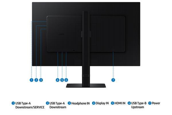 SAMSUNG MT LED LCD 27" ViewFinity S8 (S80D) QHD11