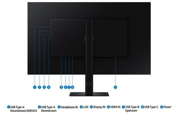 SAMSUNG MT LED LCD 32" ViewFinity S8 (S80UD) - UHD 4K, USB-C13