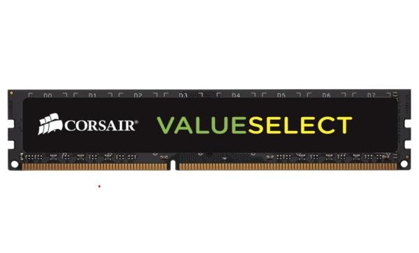CORSAIR DIMM DDR3L 4GB 1600Mhz CL11 Value Select, Černá