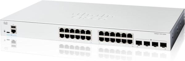 Cisco Catalyst switch C1200-24T-4G (24xGbE, 4xSFP, fanless)