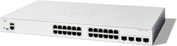 Cisco Catalyst switch C1300-24T-4X (24xGbE, 4xSFP+, fanless)