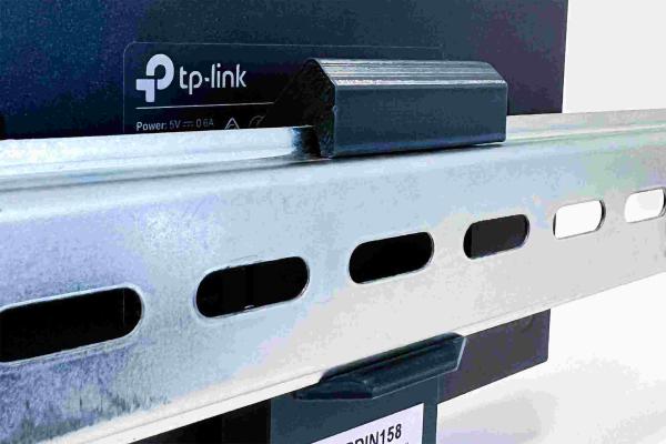 TP-Link D-TPDIN158 Držák na DIN lištu pro SG108xx, SF1006P, ER605, RP108GE, šedý5