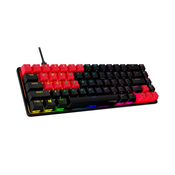 HP HyperX - Pogumované klávesy/ červená1