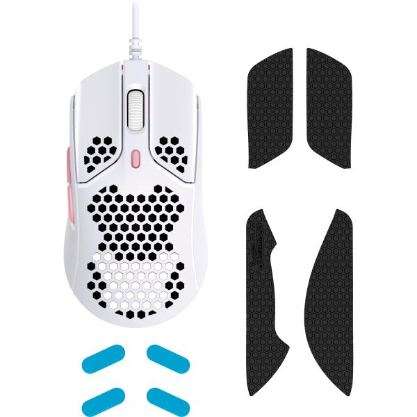 HyperX Pulsefire Haste - Gaming Mouse (White-Pink) (HMSH1-A-WT G) - Myš