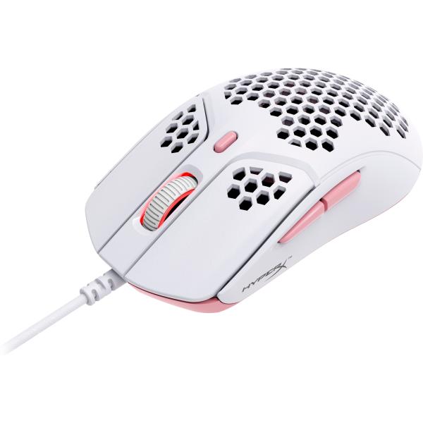 HyperX Pulsefire Haste - Gaming Mouse (White-Pink) (HMSH1-A-WT G) - Myš2