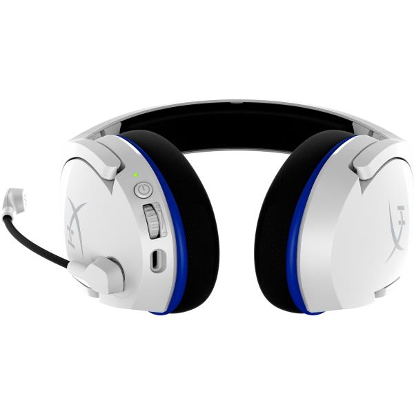 HyperX Cloud Stinger Core - Wireless Gaming Headset (White-Blue) - PS5-PS4 (HHSS1C-KB-WT/ G)- Sluchátka pro herní konsole5