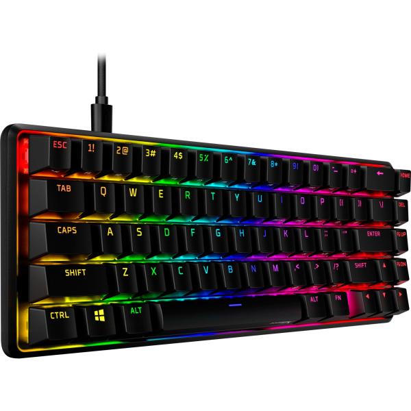 HyperX Alloy Origins 65 - Mechanical Gaming Keyboard - HX Red (US Layout) (HKBO1T-RD-US/N)-US - Klávesnice