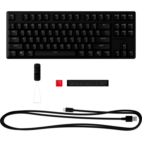 HyperX Alloy Origins Core PBT HX Red Gaming Keyboard-US - Klávesnice5