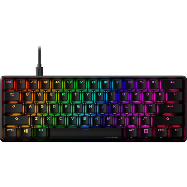 HyperX 60 Alloy Origins AQU Gaming Keyboard-US - Klávesnice0