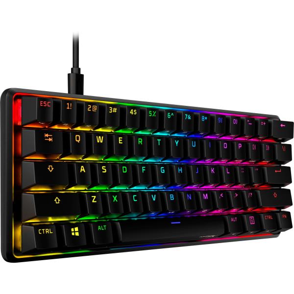 HyperX 60 Alloy Origins AQU Gaming Keyboard-US - Klávesnice5