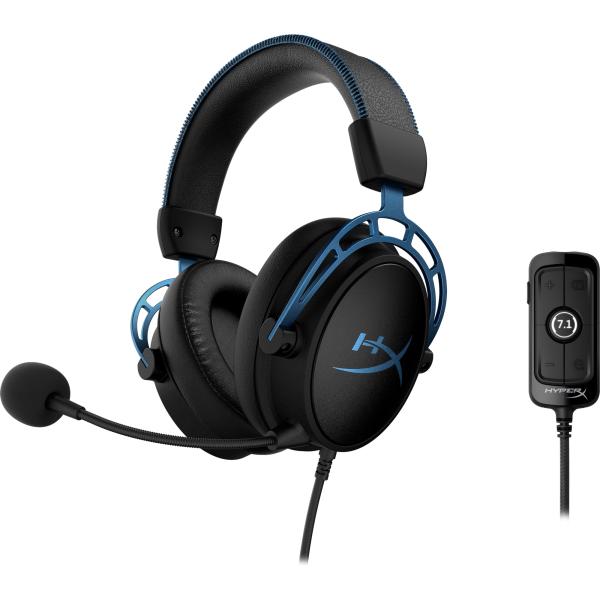 HyperX Cloud Alpha S - Gaming Headset (Black-Blue) (HX-HSCAS-BL/ WW) - Sluchátka k PC4