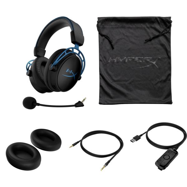 HyperX Cloud Alpha S - Gaming Headset (Black-Blue) (HX-HSCAS-BL/ WW) - Sluchátka k PC5