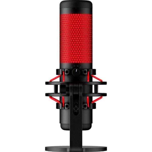 HyperX QuadCast - USB Microphone (Black-Red) - Red Lighting (HX-MICQC-BK) - Mikrofon2