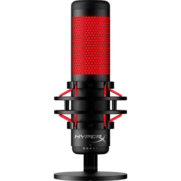 HyperX QuadCast - USB Microphone (Black-Red) - Red Lighting (HX-MICQC-BK) - Mikrofon6