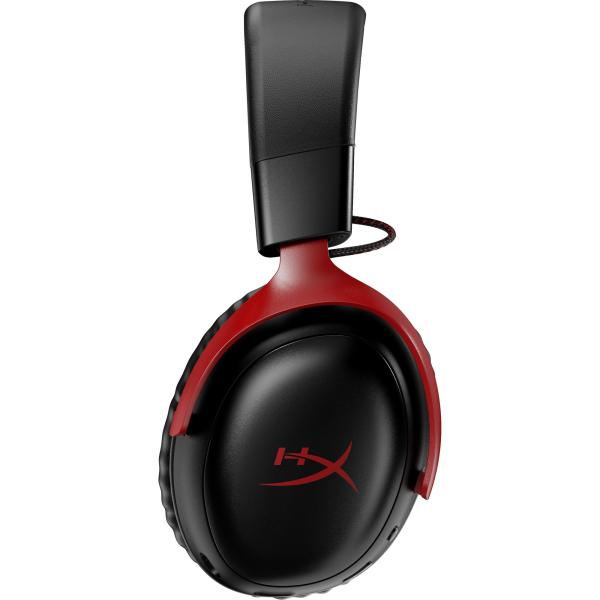 HyperX Cloud III Wireless BLK/RED GAM HEADSET - Sluchátka k PC4