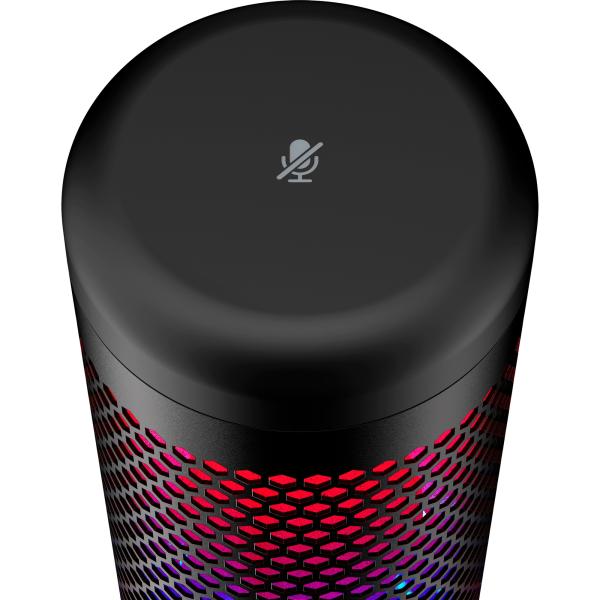 HyperX QuadCast S - USB Microphone (Black-Grey) - RGB Lighting (HMIQ1S-XX-RG/ G) - Mikrofon2