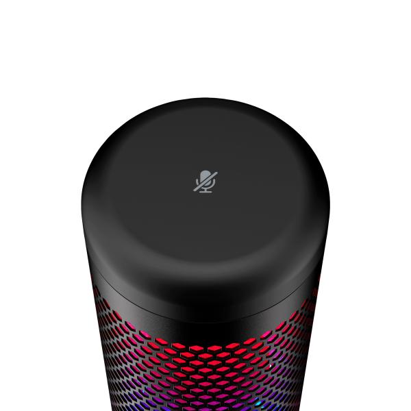HyperX QuadCast S - USB Microphone (Black-Grey) - RGB Lighting (HMIQ1S-XX-RG/ G) - Mikrofon5