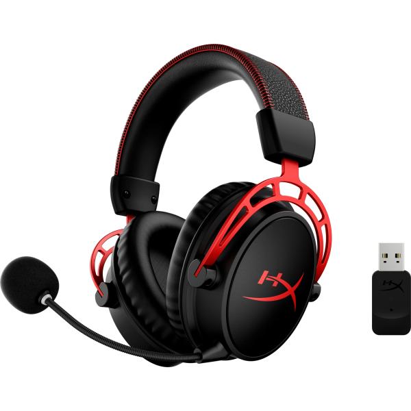 HyperX Cloud Alpha Wireless RED GAM HEADSET - Sluchátka k PC4