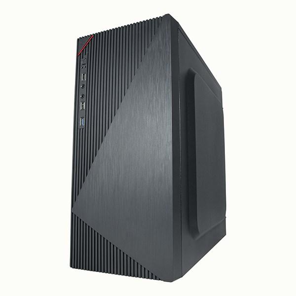 VeinX case Crown CR18A Mid Tower,  bez zdroje,  1x USB3.0,  2x USB2.0,  černá2
