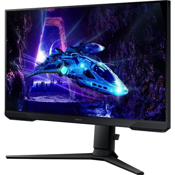 SAMSUNG MT LED LCD Gaming Monitor 24" Odyssey G30D - 1920x1080,  VA,  180Hz,  Pivot,  95% sRGB,  16, 7 mil barev