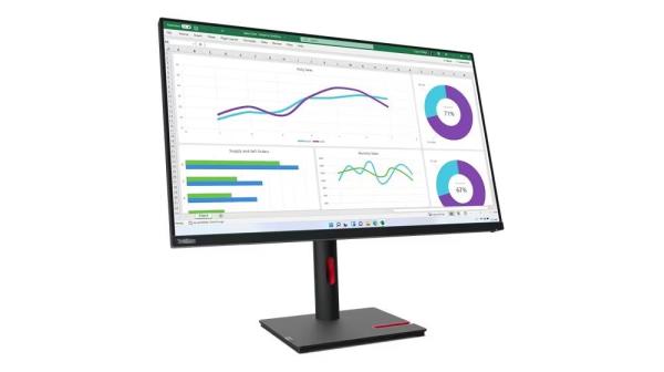 LENOVO LCD T32h-30 - 31.5"&quot;,IPS,matný,16:9,2560x1440,178/178,4ms,350cd/m2,1000:1,USB-C,HDMI,DP,USB Hub,RJ-45,VESA,Pivot