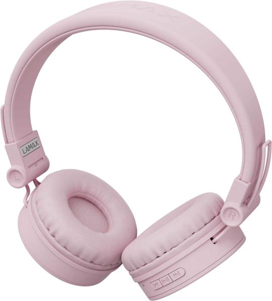 LAMAX Beat Blaze2 náhlavní sluchátka,  USB-C - růžová