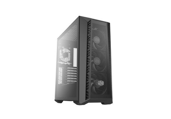 BAZAR - Cooler Master case MasterBox 520 Mesh Blackout Edition, E-ATX, bez zdroje, průhledná bočnice - Poškozený obal