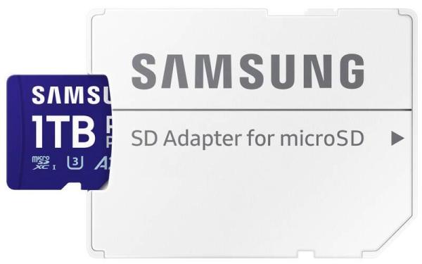 Samsung micro SDXC karta 1TB PRO Plus + SD adaptér4