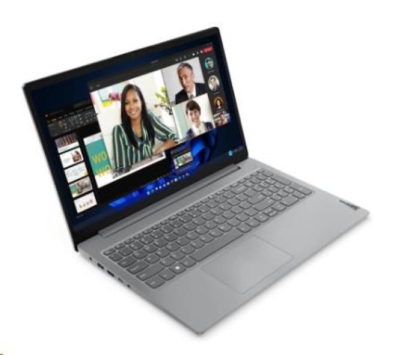 LENOVO NTB V15 G4 AMN - AMD Ryzen™ 3 7320U, 15.6" FHD TN, 8GB, 512SSD, HDMI, Int. AMD Radeon, Cam, black, W11H, 2Y CC1